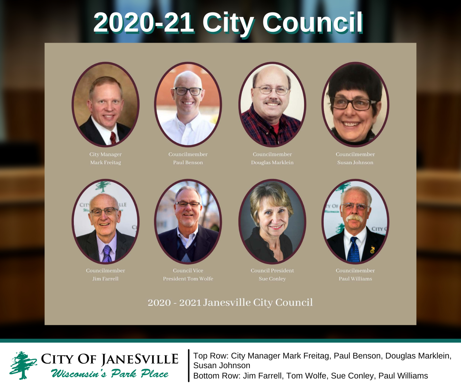 City Council History Janesville, WI