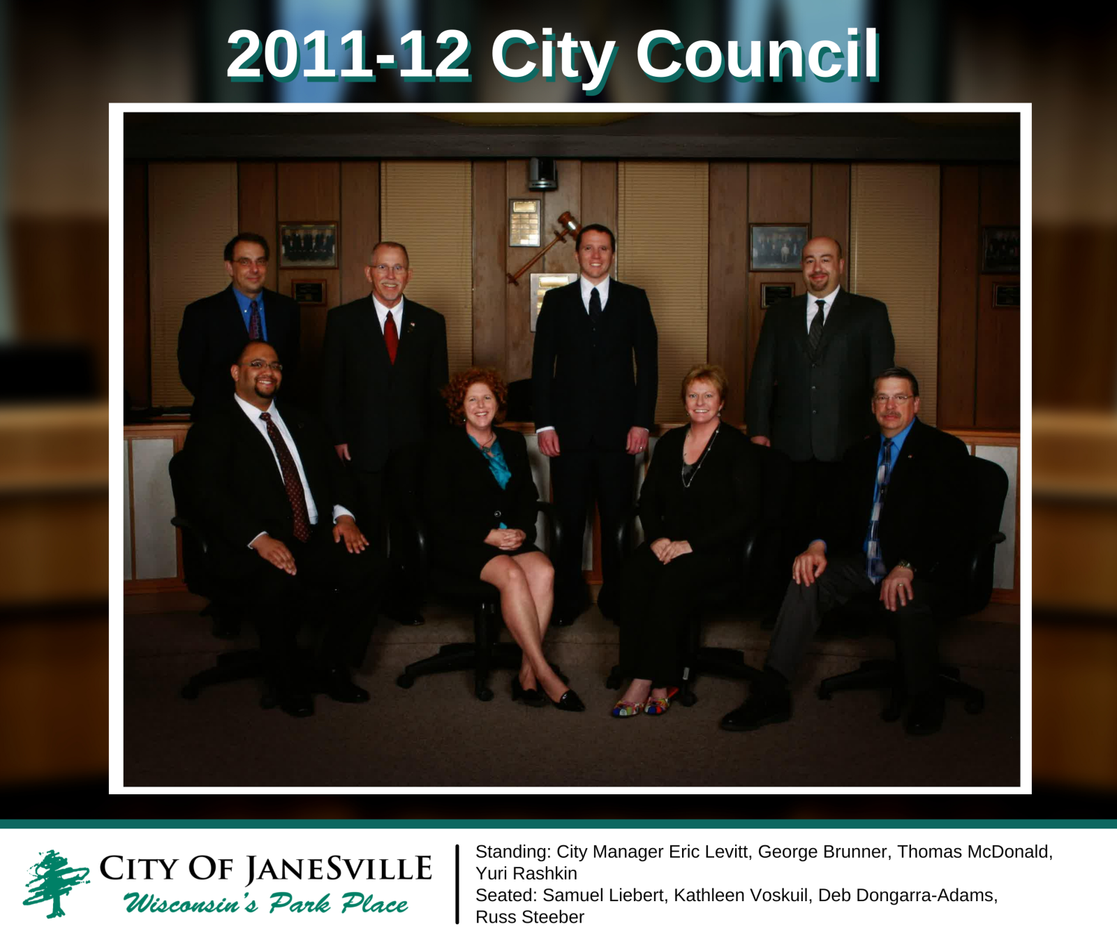 City Council History Janesville, WI