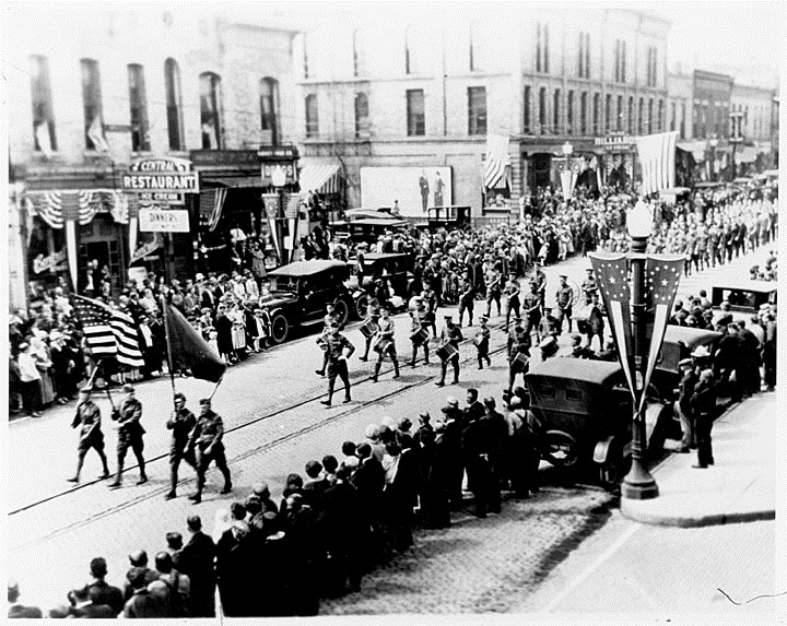 World War 1 Veteran's Parade 1924