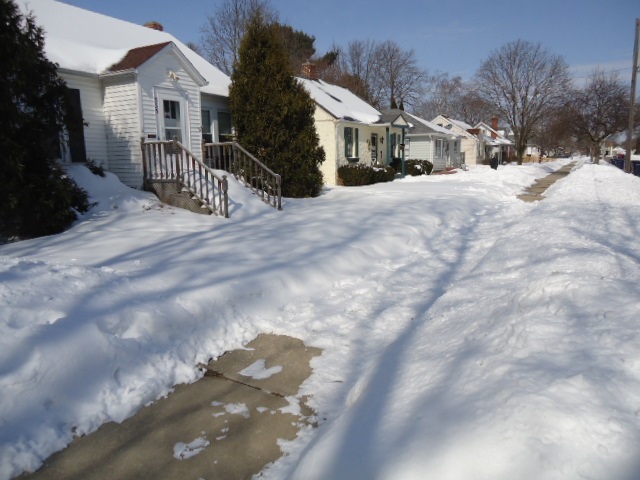 Unshoveled Sidewalk