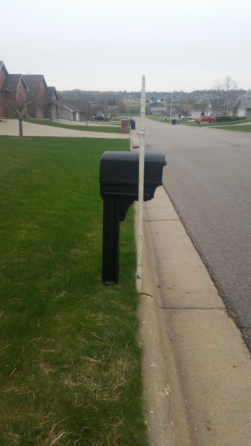 Improper Mailbox Installation