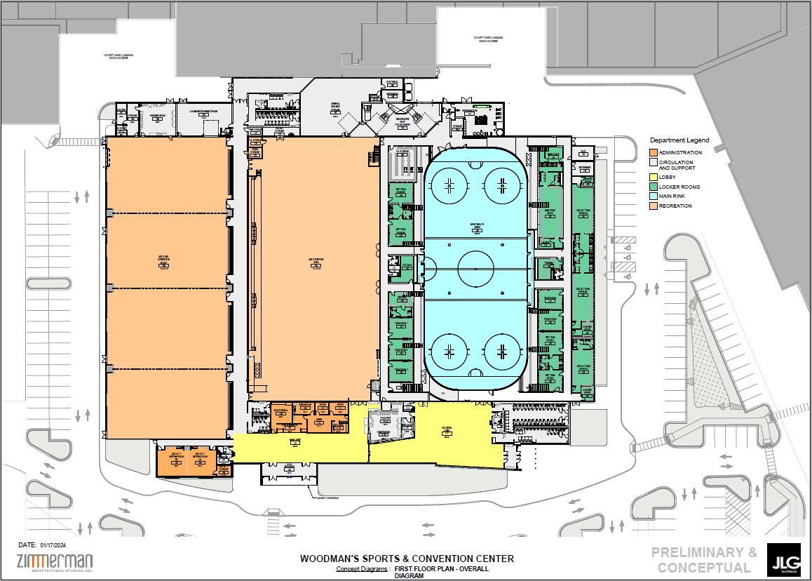 Woodman's Floor Plan