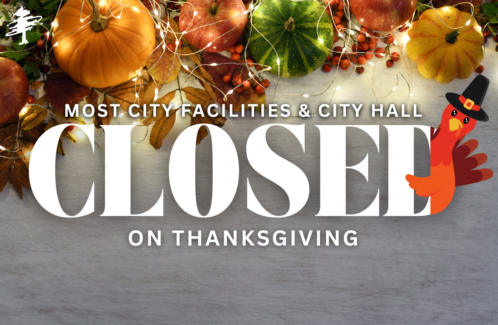 City of Janesville Thanksgiving Holiday Service Interruptions